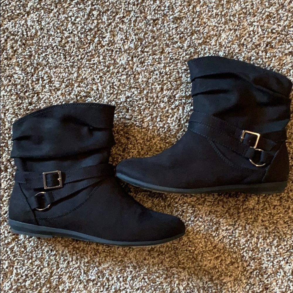 Black booties